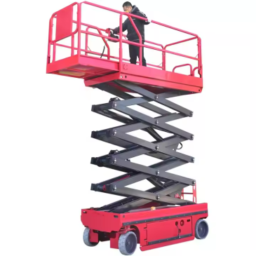 Hydraulic self-propelled scissor lift platform