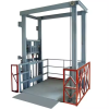 Hydraulic mezzanine floor cargo raised storage lift platform